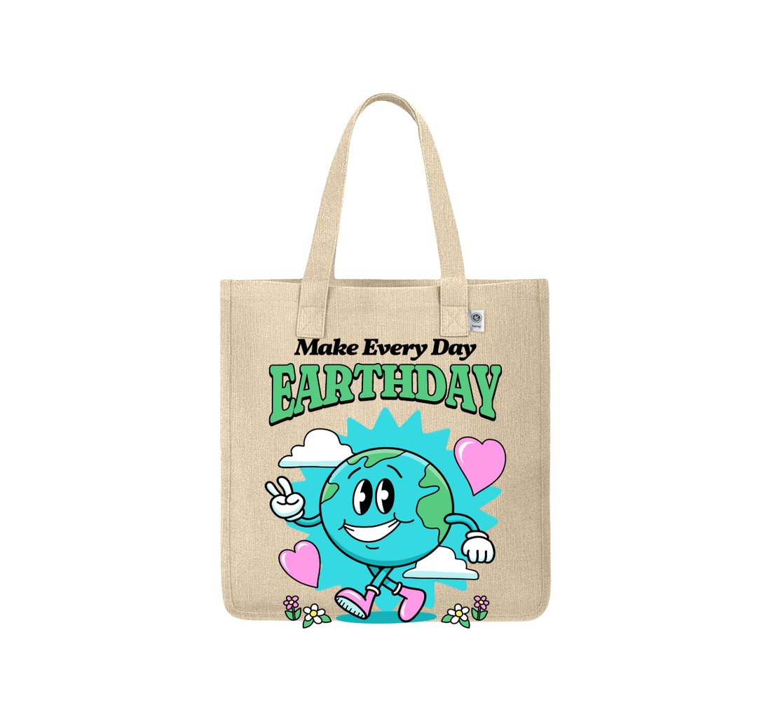 Eco-Earth Day Tote Bag front view